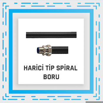 Harici Tip Spiral Borular